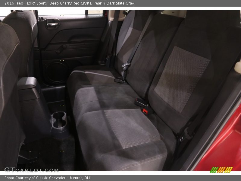 Deep Cherry Red Crystal Pearl / Dark Slate Gray 2016 Jeep Patriot Sport