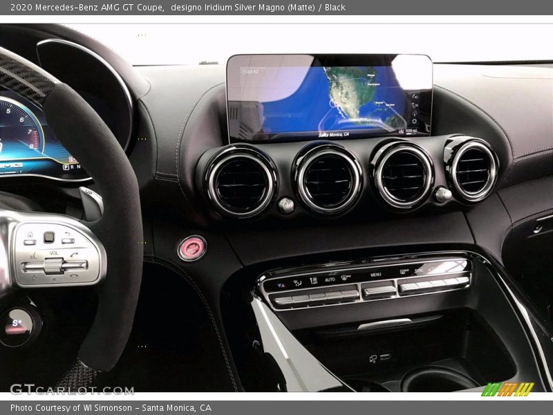 designo Iridium Silver Magno (Matte) / Black 2020 Mercedes-Benz AMG GT Coupe