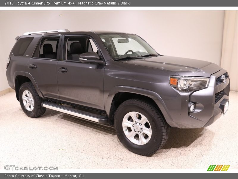 Magnetic Gray Metallic / Black 2015 Toyota 4Runner SR5 Premium 4x4