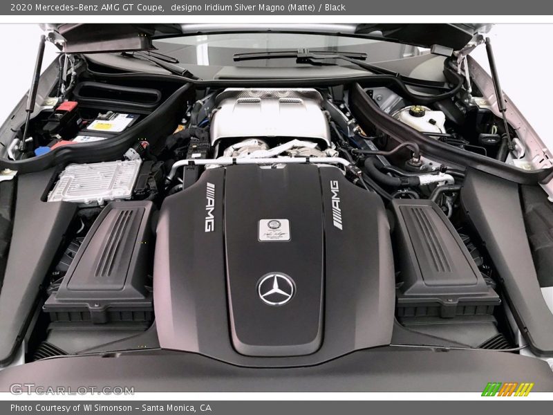  2020 AMG GT Coupe Engine - 4.0 Liter Twin-Turbocharged DOHC 32-Valve VVT V8
