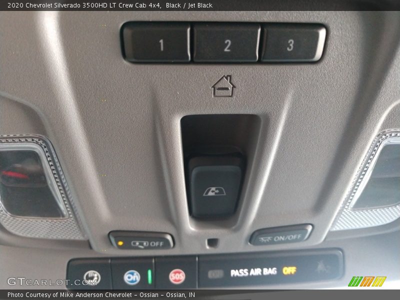 Black / Jet Black 2020 Chevrolet Silverado 3500HD LT Crew Cab 4x4