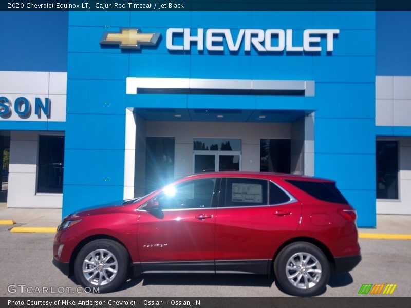 Cajun Red Tintcoat / Jet Black 2020 Chevrolet Equinox LT