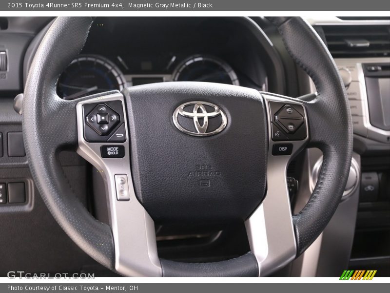 Magnetic Gray Metallic / Black 2015 Toyota 4Runner SR5 Premium 4x4