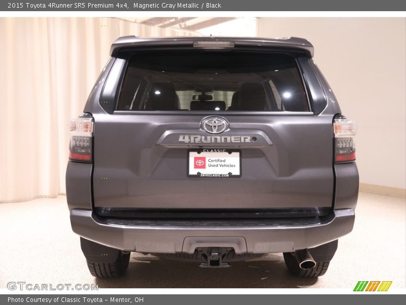 Magnetic Gray Metallic / Black 2015 Toyota 4Runner SR5 Premium 4x4