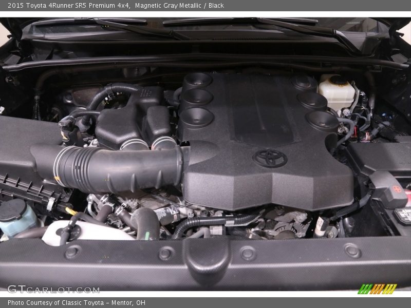 Magnetic Gray Metallic / Black 2015 Toyota 4Runner SR5 Premium 4x4