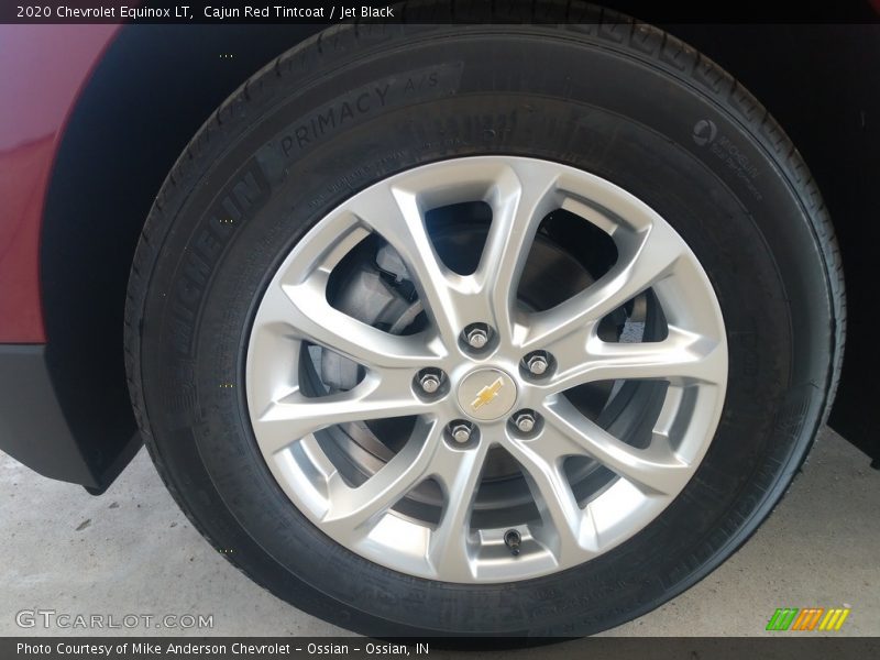 Cajun Red Tintcoat / Jet Black 2020 Chevrolet Equinox LT