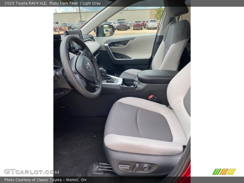 Ruby Flare Pearl / Light Gray 2020 Toyota RAV4 XLE