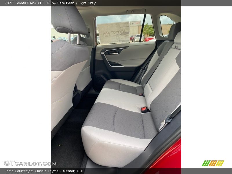 Ruby Flare Pearl / Light Gray 2020 Toyota RAV4 XLE