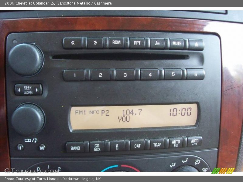 Sandstone Metallic / Cashmere 2006 Chevrolet Uplander LS