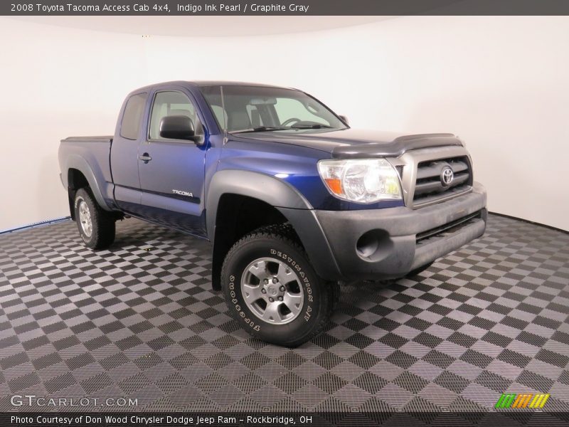 Indigo Ink Pearl / Graphite Gray 2008 Toyota Tacoma Access Cab 4x4