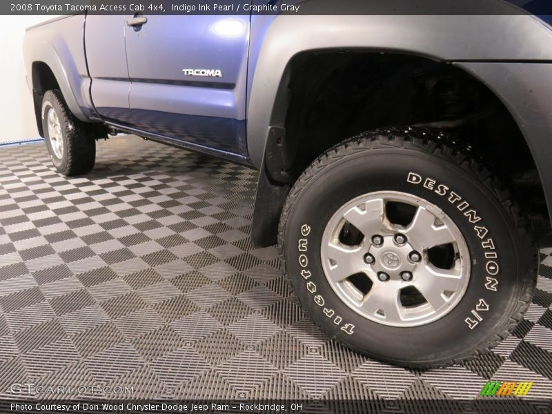 Indigo Ink Pearl / Graphite Gray 2008 Toyota Tacoma Access Cab 4x4