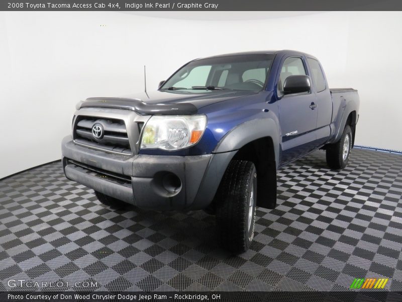Indigo Ink Pearl / Graphite Gray 2008 Toyota Tacoma Access Cab 4x4