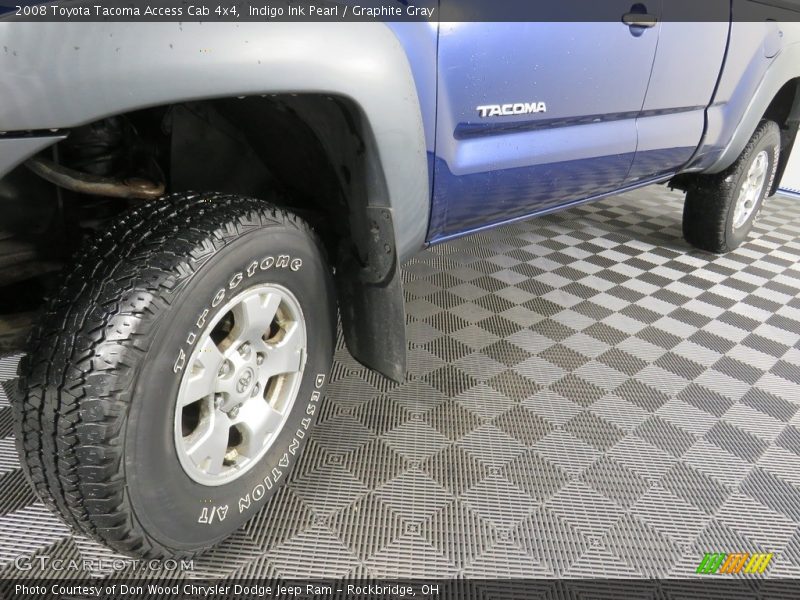 Indigo Ink Pearl / Graphite Gray 2008 Toyota Tacoma Access Cab 4x4