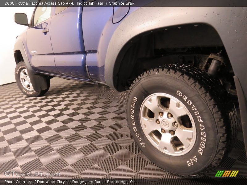 Indigo Ink Pearl / Graphite Gray 2008 Toyota Tacoma Access Cab 4x4