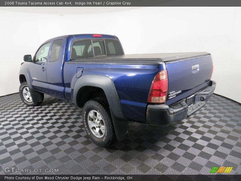Indigo Ink Pearl / Graphite Gray 2008 Toyota Tacoma Access Cab 4x4