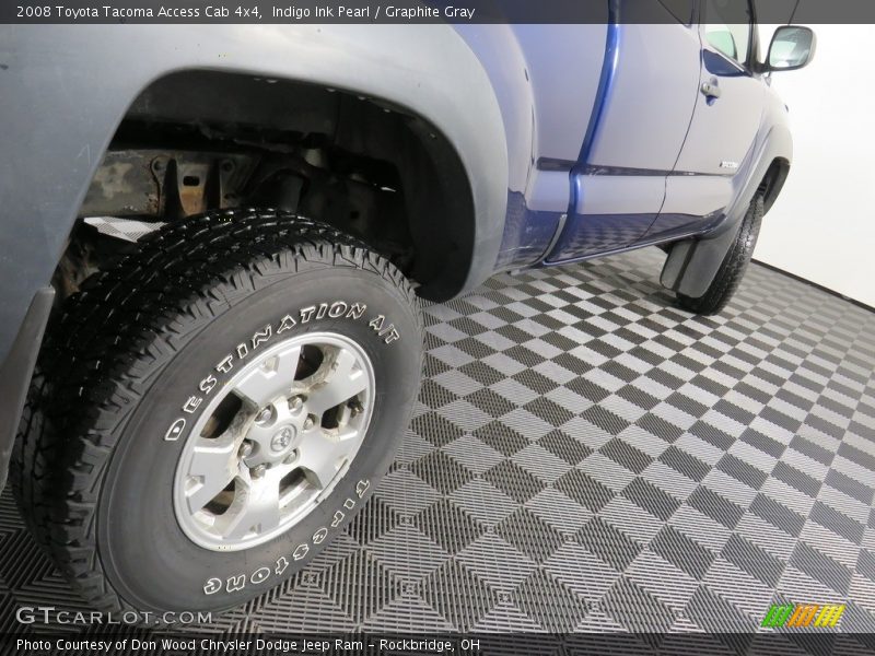 Indigo Ink Pearl / Graphite Gray 2008 Toyota Tacoma Access Cab 4x4