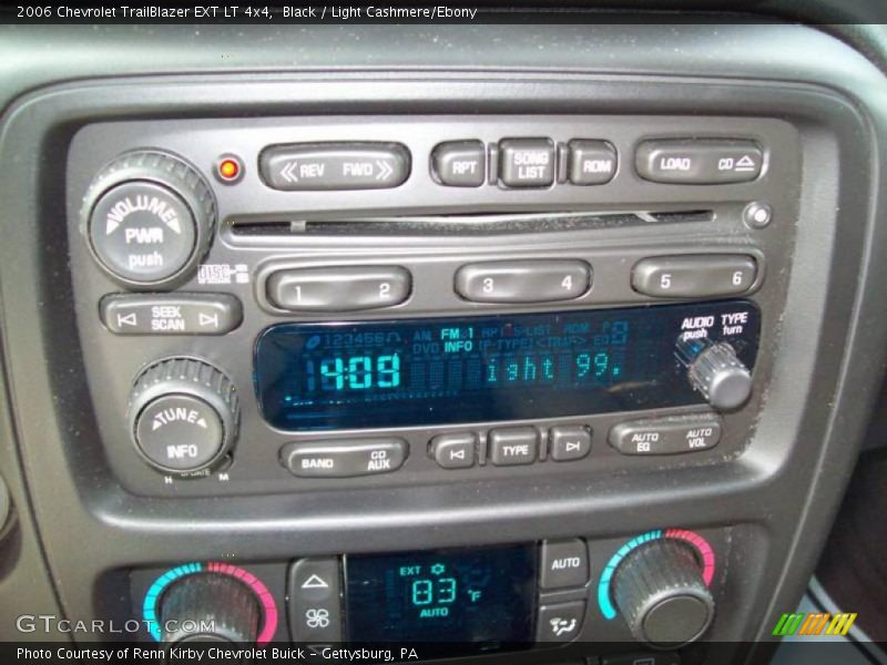 Black / Light Cashmere/Ebony 2006 Chevrolet TrailBlazer EXT LT 4x4