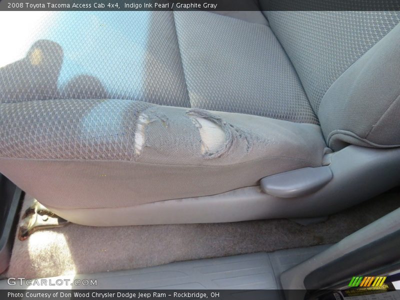 Indigo Ink Pearl / Graphite Gray 2008 Toyota Tacoma Access Cab 4x4