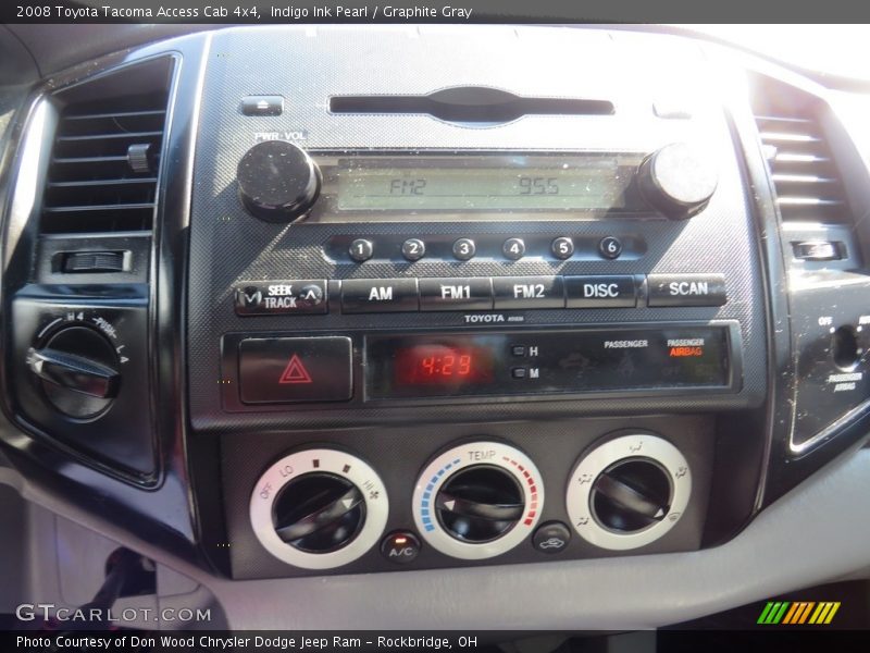 Indigo Ink Pearl / Graphite Gray 2008 Toyota Tacoma Access Cab 4x4