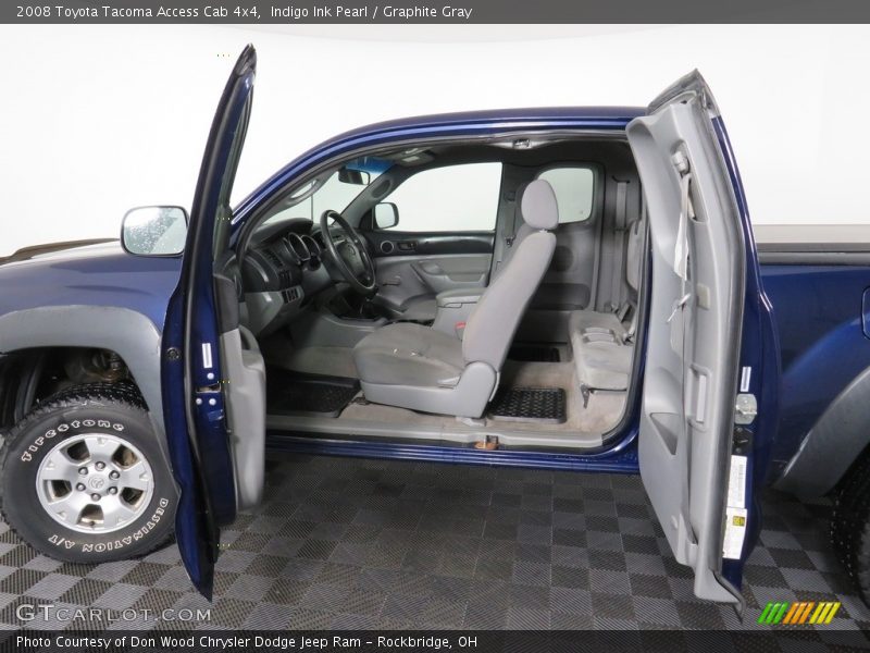 Indigo Ink Pearl / Graphite Gray 2008 Toyota Tacoma Access Cab 4x4