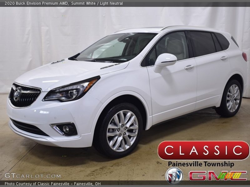 Summit White / Light Neutral 2020 Buick Envision Premium AWD