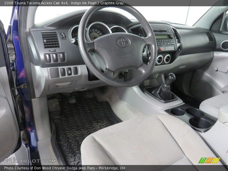 Indigo Ink Pearl / Graphite Gray 2008 Toyota Tacoma Access Cab 4x4