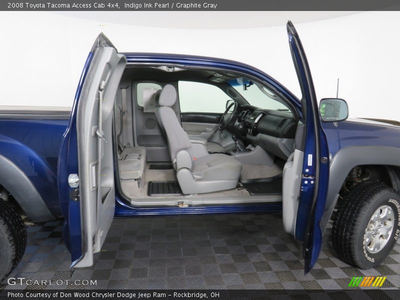 Indigo Ink Pearl / Graphite Gray 2008 Toyota Tacoma Access Cab 4x4