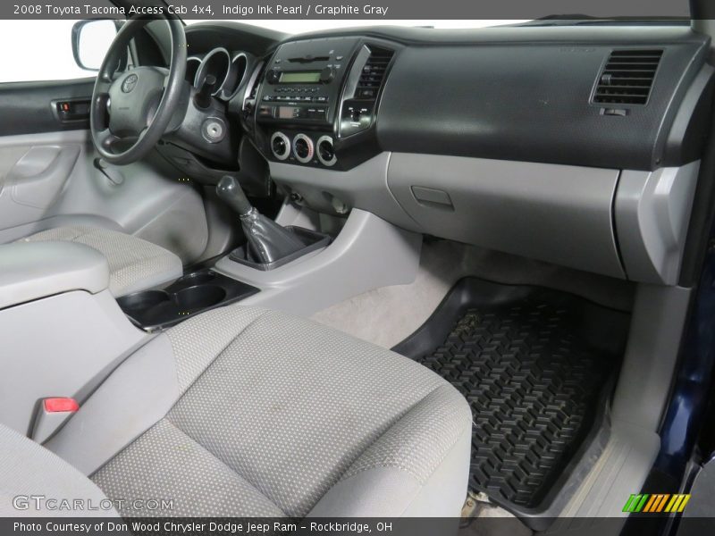 Indigo Ink Pearl / Graphite Gray 2008 Toyota Tacoma Access Cab 4x4