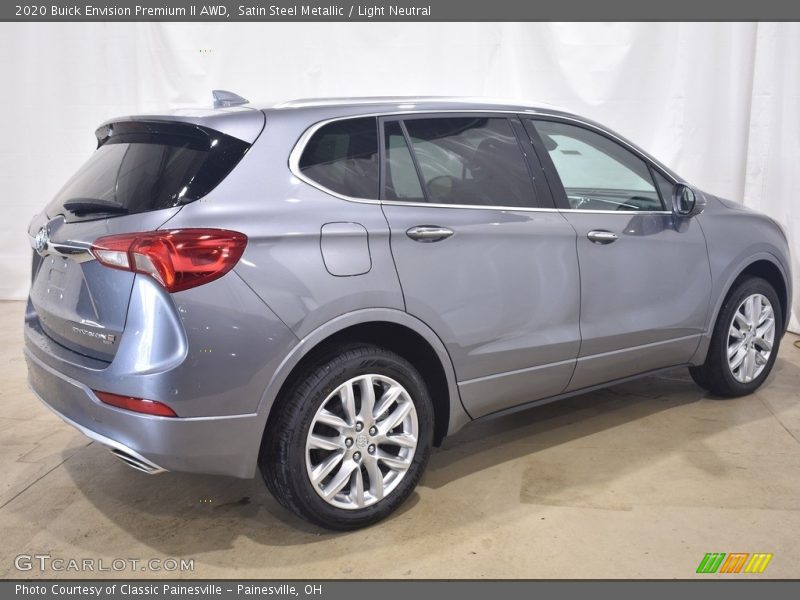Satin Steel Metallic / Light Neutral 2020 Buick Envision Premium II AWD