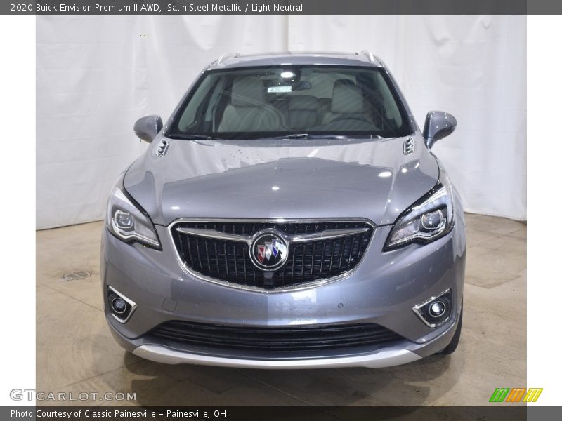 Satin Steel Metallic / Light Neutral 2020 Buick Envision Premium II AWD