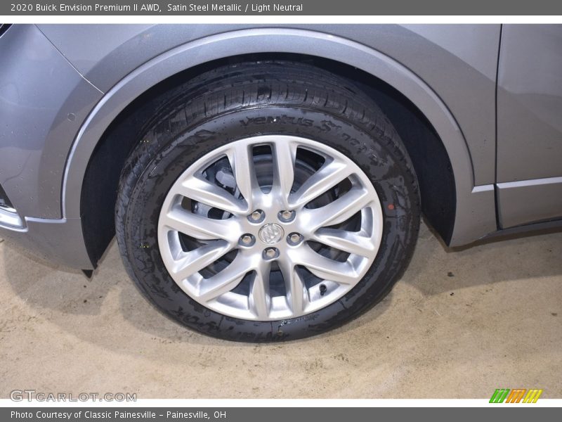 Satin Steel Metallic / Light Neutral 2020 Buick Envision Premium II AWD