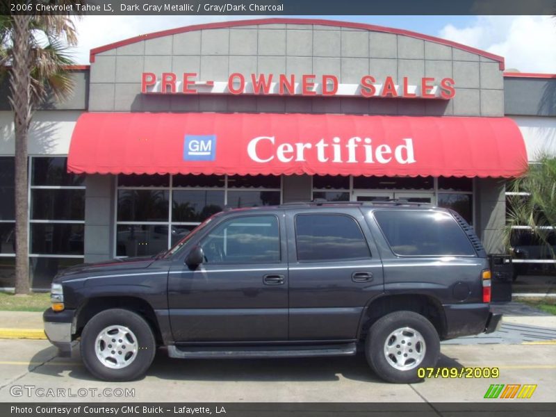 Dark Gray Metallic / Gray/Dark Charcoal 2006 Chevrolet Tahoe LS