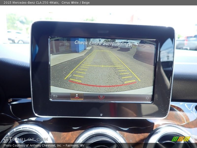 Cirrus White / Beige 2015 Mercedes-Benz CLA 250 4Matic
