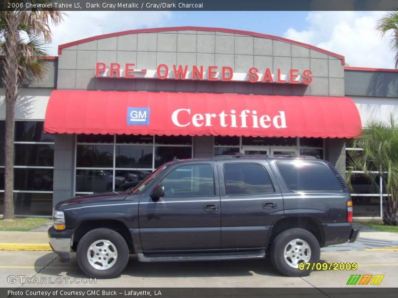 Dark Gray Metallic / Gray/Dark Charcoal 2006 Chevrolet Tahoe LS