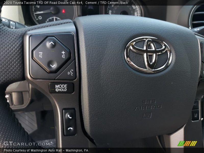 Cement / TRD Cement/Black 2020 Toyota Tacoma TRD Off Road Double Cab 4x4