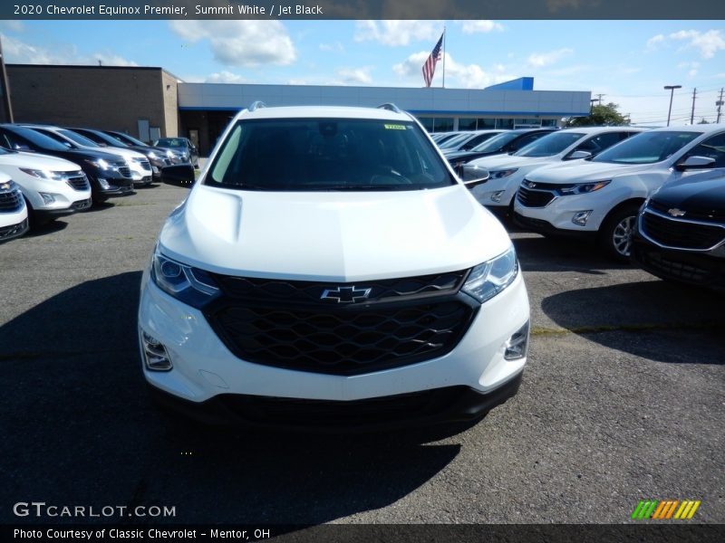 Summit White / Jet Black 2020 Chevrolet Equinox Premier