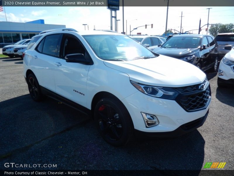 Summit White / Jet Black 2020 Chevrolet Equinox Premier