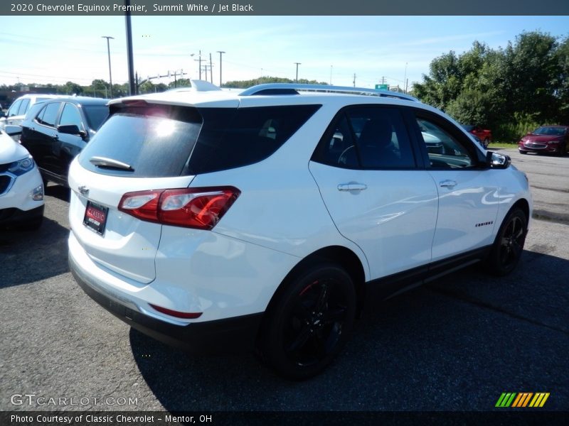 Summit White / Jet Black 2020 Chevrolet Equinox Premier