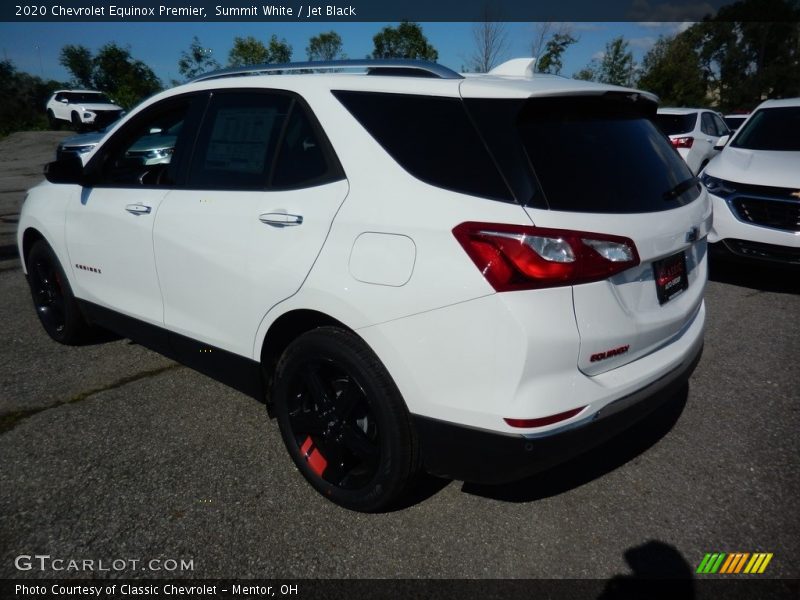 Summit White / Jet Black 2020 Chevrolet Equinox Premier