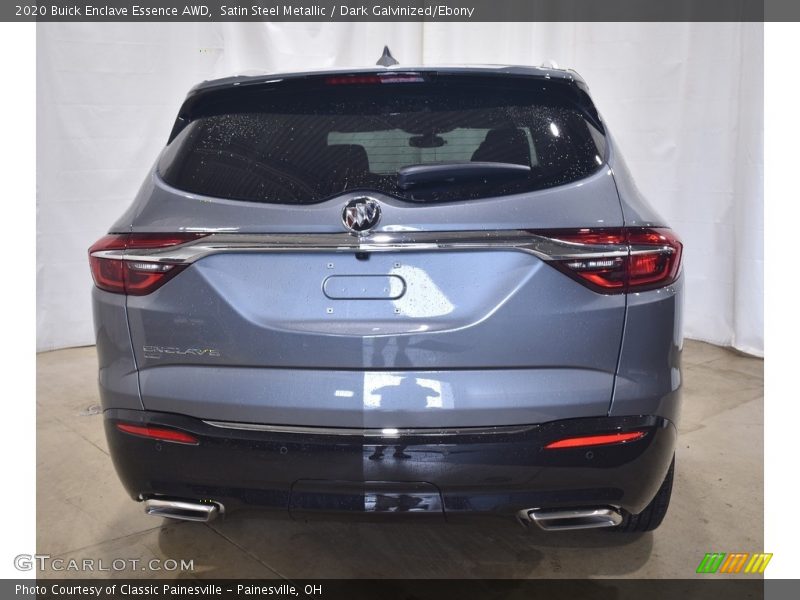 Satin Steel Metallic / Dark Galvinized/Ebony 2020 Buick Enclave Essence AWD