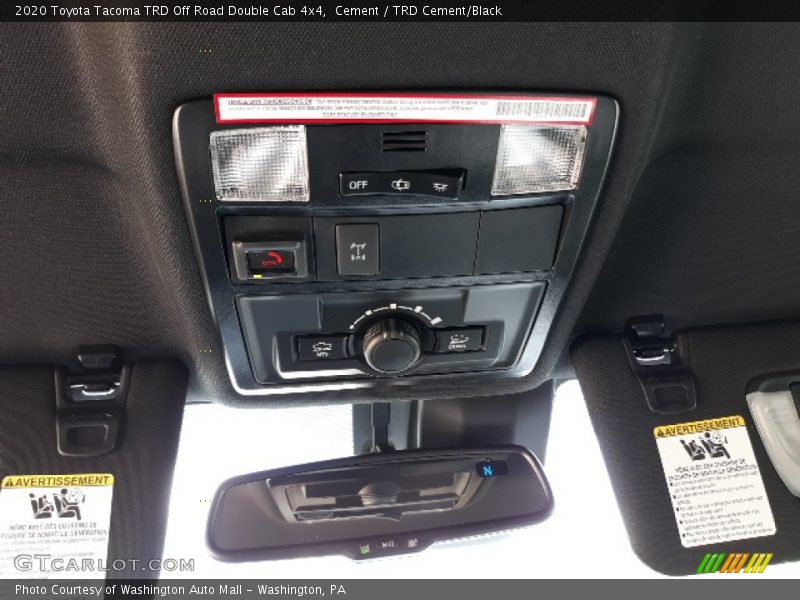 Cement / TRD Cement/Black 2020 Toyota Tacoma TRD Off Road Double Cab 4x4
