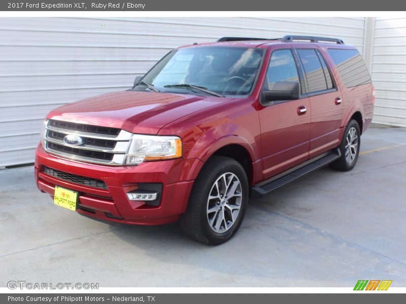 Ruby Red / Ebony 2017 Ford Expedition XLT
