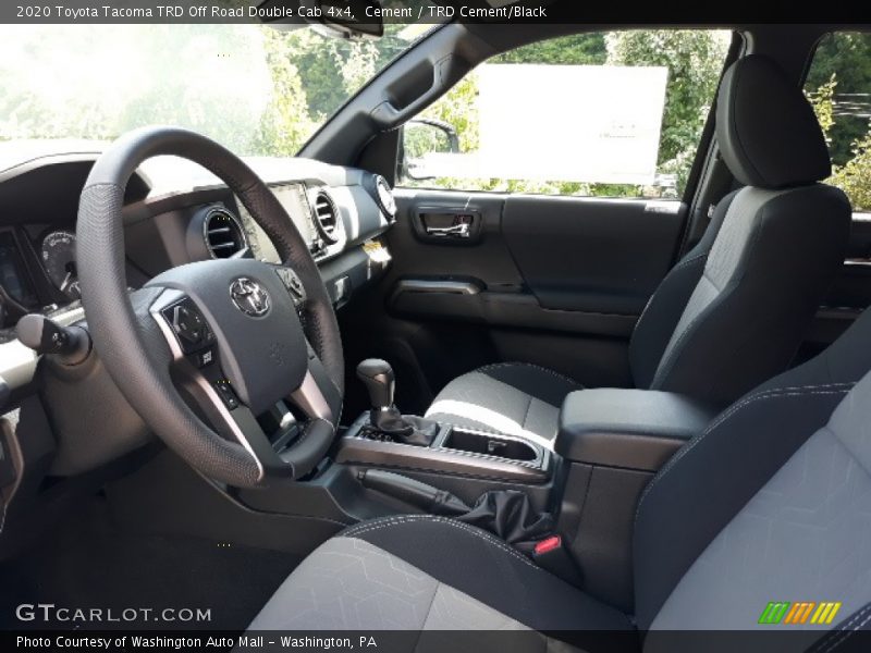 Cement / TRD Cement/Black 2020 Toyota Tacoma TRD Off Road Double Cab 4x4