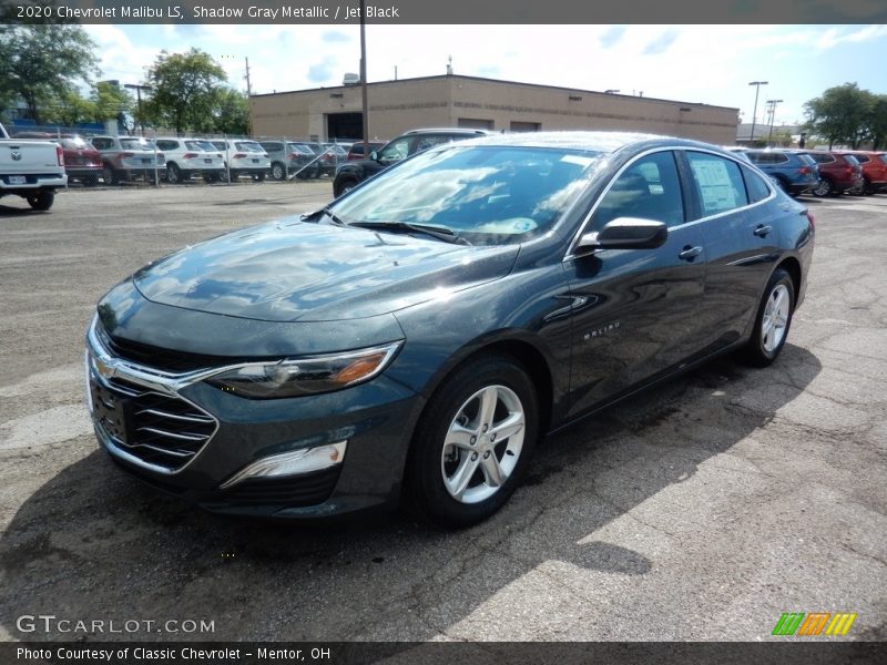 Shadow Gray Metallic / Jet Black 2020 Chevrolet Malibu LS