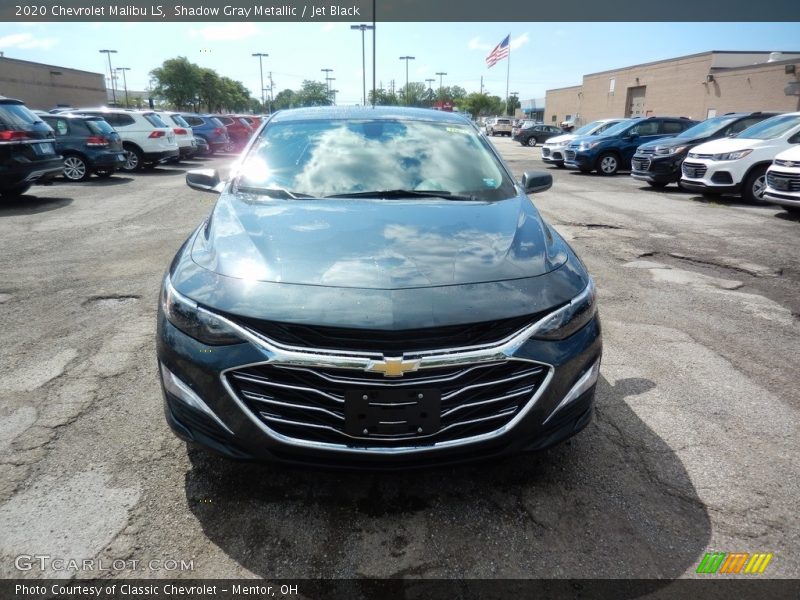 Shadow Gray Metallic / Jet Black 2020 Chevrolet Malibu LS