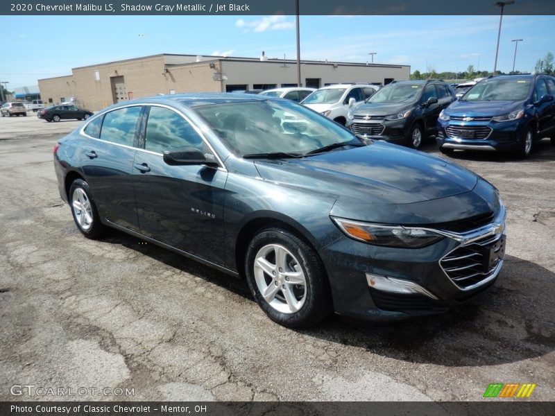 Shadow Gray Metallic / Jet Black 2020 Chevrolet Malibu LS