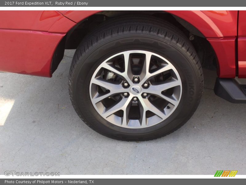 Ruby Red / Ebony 2017 Ford Expedition XLT