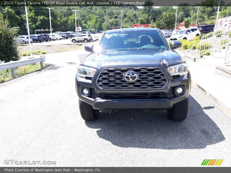 Cement / TRD Cement/Black 2020 Toyota Tacoma TRD Off Road Double Cab 4x4