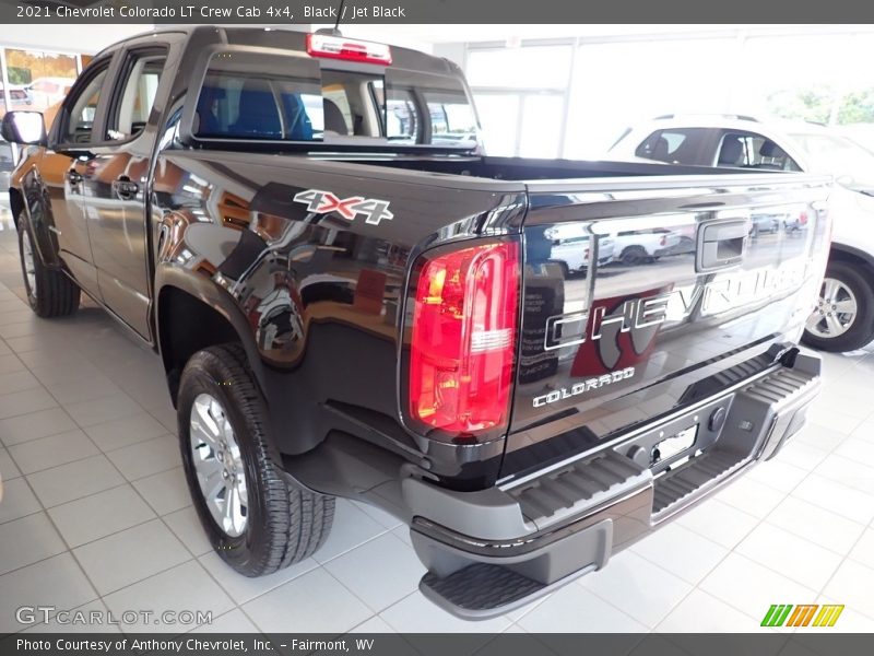 Black / Jet Black 2021 Chevrolet Colorado LT Crew Cab 4x4