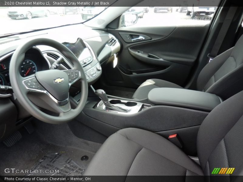 Shadow Gray Metallic / Jet Black 2020 Chevrolet Malibu LS